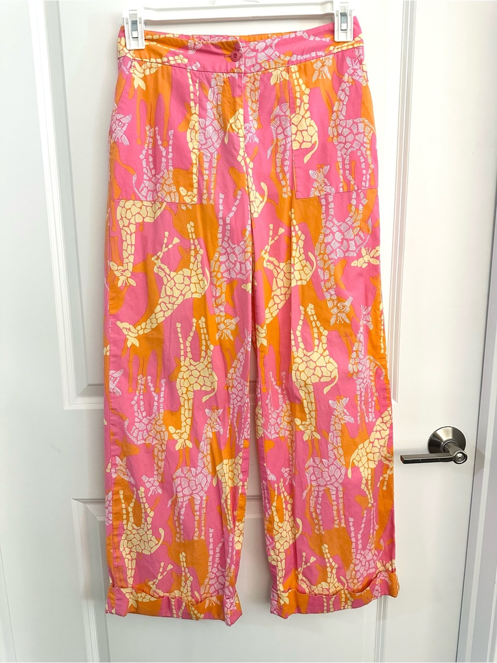 Vintage Lilly Pulitzer Giraffe Pants 6